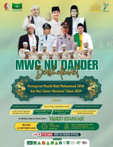 Peringati Hari Santri dan Maulid Nabi Muhammad, MWCNU Dander Rencanakan Gelar Gebyar Sholawat dan Upacara