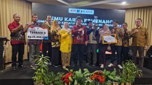 BUMDes Berkaho Pungpungan Juara terbaik 2 Kategori Unik dan Inovatif Tingkat Jatim
