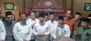 Emil Dardak Cawagub Nomor 02 Jatim Kunjungi Posko Pemenangan Bojonegoro