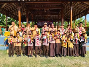 Kwartir Ranting Gerakan Pramuka Kalitidu Sukses Gelar Kegiatan Prestasi Siaga
