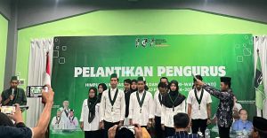 Anas Urbaningrum Hadiri Pelantikan Pengurus HMI Cabang Bojonegoro Periode 2024-2025