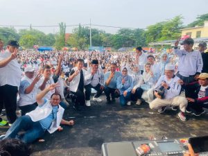 TPD Bojonegoro Gelar Mlaku Bareng Menangkan Khofifah-Emil dan Wahono-Nurul