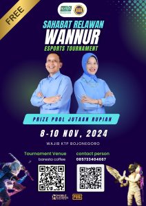Ayo Ikuti Kompetisi WanNur Esport, Daftar Gratis dapat Hadiah Menarik