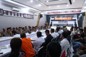 Jelang Laga Persibo vs Deltras FC, Polres Bojonegoro Gelar Rakor Pengamanan