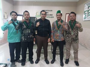 Ajak Kerjasama, HMI Cabang Bojonegoro Silaturahmi ke Kejaksaan Negeri Bojonegoro 