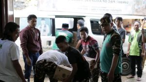 Peduli Kemanusiaan, Ansor dan PT RMS Distribusikan Bantuan ke Sukabumi, Cianjur dan Banten