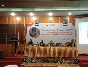 Bawaslu Bojonegoro Launching Buku “Pengawas Adhoc Garda Terdepan Potret Pengawasan Pemilu Di Bojonegoro”