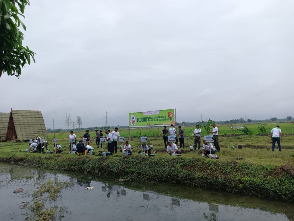 Laksanakan Program SDGs, Pertamina EP Zona 11 Regional Indonesia Timur gelar Penanaman Pohon