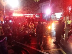 Diduga Akibat Konsleting Listrik, Kantor Lama Dinkes Bojonegoro Hangus Terbakar