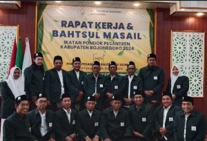 Dirangkai dengan Bahtsul Masail, Ikatan Pondok Pesantren Bojonegoro Gelar Rapat Kerja 