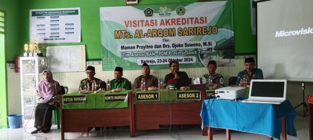 Akhir Tahun 2024, MTs Al-Arqom Balen Dapat Kado Sebagai Madrasah dengan Akreditasi A
