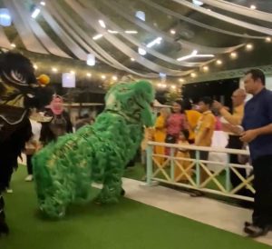 Barongsai Ayem Ikuti Festival Seni Budaya Lintas Agama Bojonegoro 