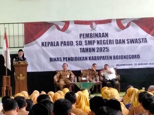 Awal Tahun, Dinas Pendidikan Bojonegoro Lakukan Pembinaan Ratusan Kepala Sekolah