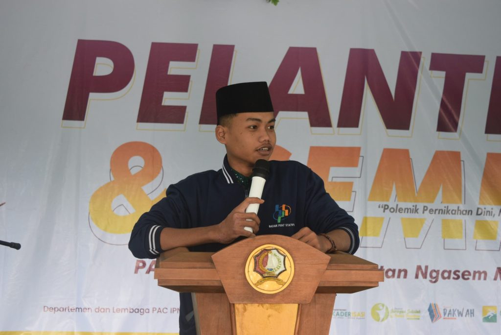Usung Semangat AKSI, M. Sirojul Umam bertekad Calonkan Diri Sebagai Ketua PC IPNU Bojonegoro 