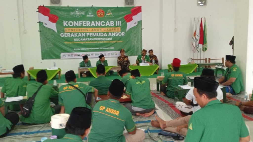 Konferensi III PAC GP Ansor Purwosari Berjalan Sukses, Sahabat Muh. Nur Salim Terpilih Aklamasi