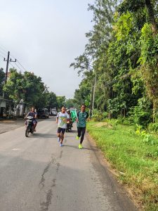 Fantastis, Peringati Harlah NU Dua Kader Ansor Padangan Lari Maraton Sepanjang 102 KM