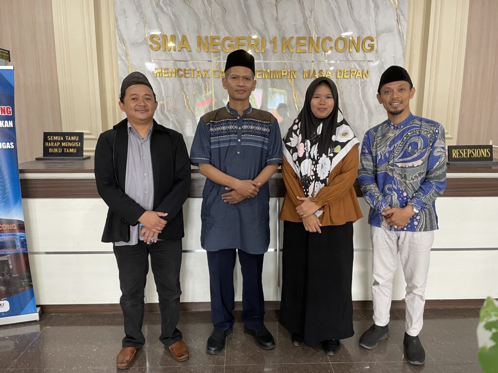 Kaprodi BKPI UAS Tingkatkan Kerja Sama dengan SMA Negeri 1 Kencong