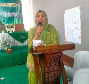 Dirangkai dengan Pelantikan Pimpinan Ranting, PAC Muslimat Kalitidu Laksanakan Konferancab