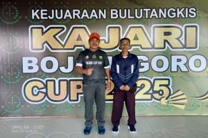 Ketua PBSI Bojonegoro Apresiasi Kajari Bojonegoro Cup 2025
