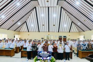 Menko PMK Pratikno dan Wabup Nurul Azizah hadir acara RPJMD Bojonegoro