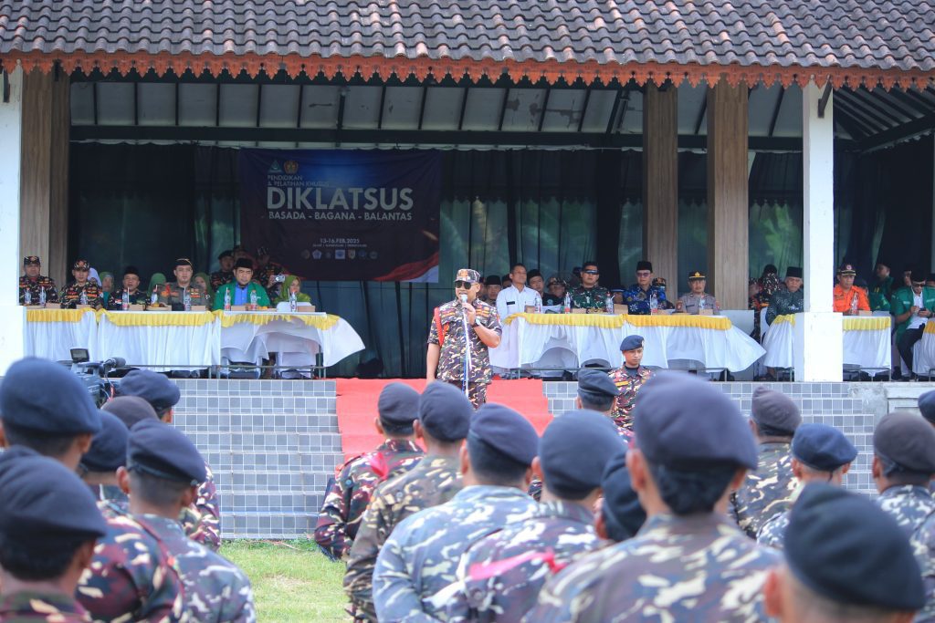Cetak Kader Profesional, Satkorwil Banser Jatim Gelar Diklat Tiga Satuan Kusus