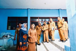 Jelang Pendaftaran, Wakil Bupati dan Ketua TP PKK Kunjungi SMA Negeri 2 Taruna Pamong Praja Jawa Timur  