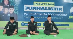 Di Graha KH. Abdulloh Makhsum Jauhari, PC Pagar Nusa Bojonegoro Gelar Pelatihan Jurnalistik