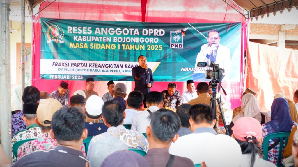 Acara Reses, Abdulloh Umar Ungkap Keseriusannya Garap Kecamatan Kanor Jadi Daerah Unggulan