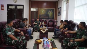 HPN 2025, Pengurus SMSI Bojonegoro Silaturahmi Jalin Sinergitas bersama Kodim 0813