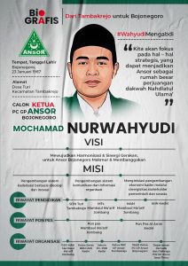 Mochammad Nurwahyudi Santri Denanyar, Mengabdi Untuk Ansor Bojonegoro