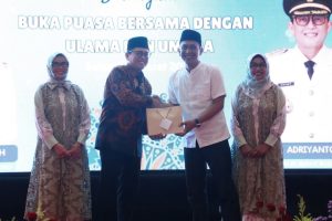 Dirangkai Buka Bersama, Pamit Sambut purna PJ Bupati Bojonegoro dan Bupati serta Wakil Bupati Penuh Keakraban