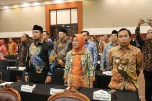 Wakil Bupati Bojonegoro Nurul Azizah Hadiri Rapat Koordinasi Terkait Ketahanan Pangan di Gedung Grahadi 
