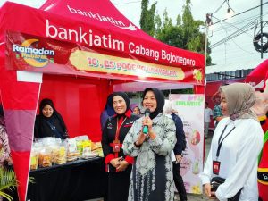 Tingkatkan Sinergi Mengentaskan Kemiskinan, Wabup Bojonegoro Hadiri Festival Ramadhan Kareem Bank Jatim