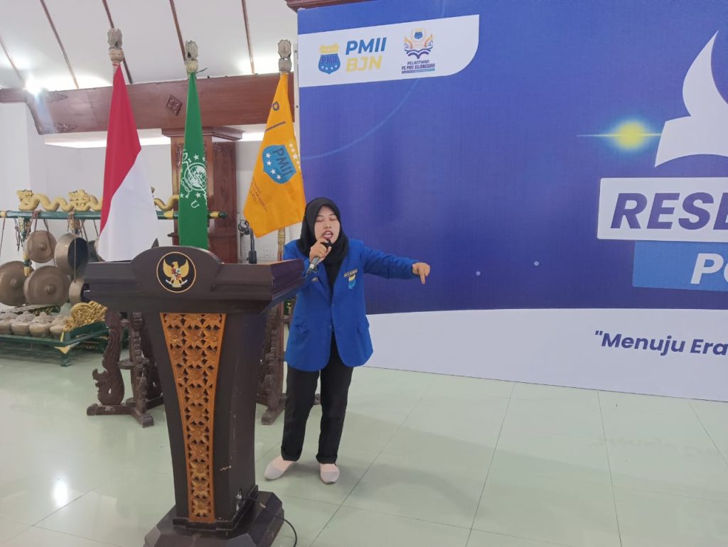 Pembacaan Puisi, Warnai Pelantikan Pengurus Cabang PMII Bojonegoro 