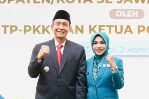Cantika Wahono Resmi dilantik sebagai Ketua TP PKK dan Ketua Tim Pembina Posyandu Bojonegoro