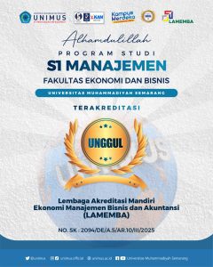 Prodi S1 Manajemen Unimus raih Akreditasi Unggul