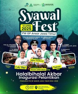 PW GP Ansor Jatim Rencanakan Halal Bihalal Akbar dirangkai Dengan Inaugurasi Pelantikan 