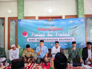 Bupati Bojonegoro, H. Setyo Wahono hadiri Acara Halal Bihalal MWCNU Baureno