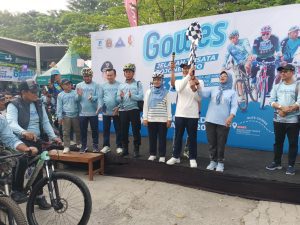 Bupati dan Wakil Bupati Gowes dan Jelajah Wisata Meriahkan HUT ke-35 PDAM Bojonegoro