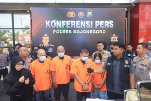 Polres Bojonegoro Ungkap Jaringan Peredaran Uang Palsu, Empat Tersangka Diamankan