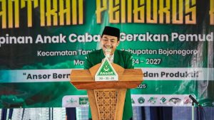 Ketua PC GP Ansor Bojonegoro Hadiri Pelantikan Ansor Tambakrejo, Ini Pesannya