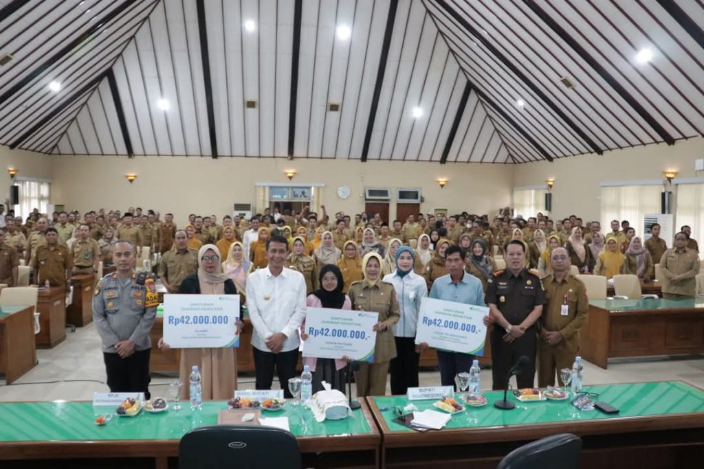 Pemkab Bojonegoro Sosialisasikan Jaminan Sosial untuk Pekerja Rentan dan Penerima Insentif