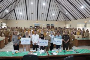 Pemkab Bojonegoro Sosialisasikan Jaminan Sosial untuk Pekerja Rentan dan Penerima Insentif