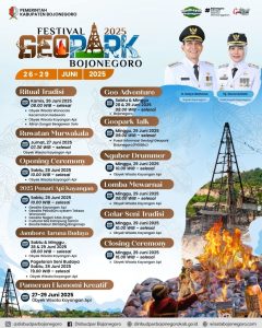 Festival Geopark Bojonegoro 2025 Siap Digelar 26–29 Juni, Hadirkan Beragam Atraksi Budaya dan Edukasi
