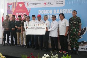Peringati Hari Donor Darah Sedunia 2025, PMI Bojonegoro Resmikan Gedung Baru