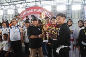 Kapolres Bojonegoro Resmi Tutup Kejuaraan Pencak Silat Kapolres Cup 4