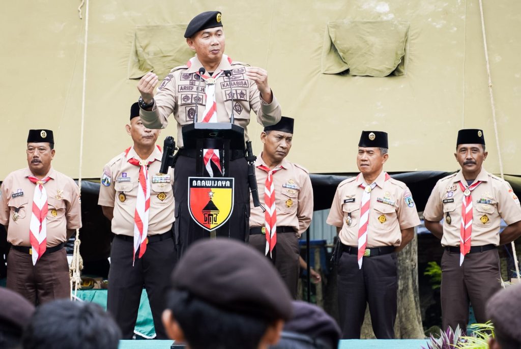 Resmi Dibuka Dandim Bojonegoro, Perkemahan Saka Wira Kartika 2025 diikuti Ratusan Peserta 