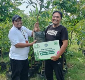 MLH Muhammadiyah Bojonegoro Terima 3000 Pohon dari Program PLN Peduli