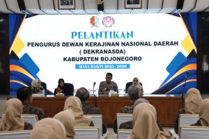 Resmi Dilantik, Pengurus Dekranasda Bojonegoro Diminta Ikut Gerakkan Ekonomi dan Pendapatan Warga