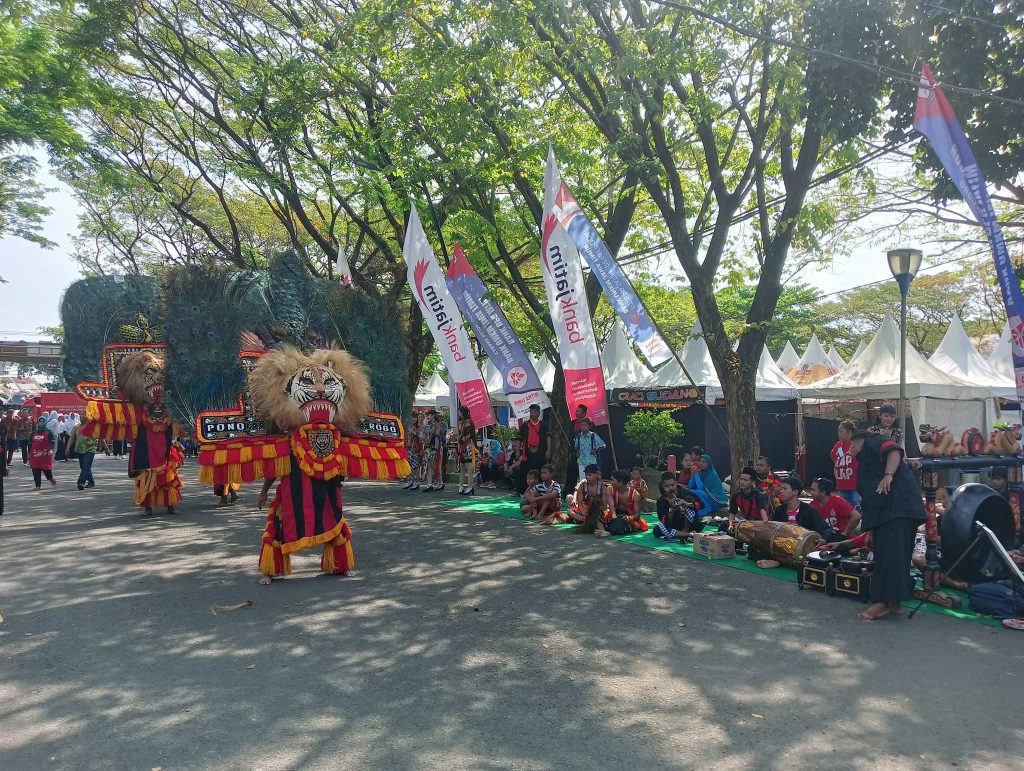 Sukseskan Pagelaran 2025 Penari, Disbudpar Bojonegoro Hadirkan Reog Sambut Pengunjung